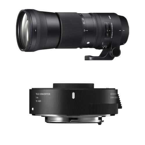 Sigma 150-600mm F5-6.3 Dg Os Hsm Contemporary - Canon + Sigma Tc-1401 1.4x Teleconverter - Canon Ef